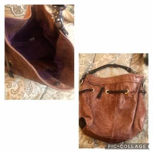 Red Hobo Purse